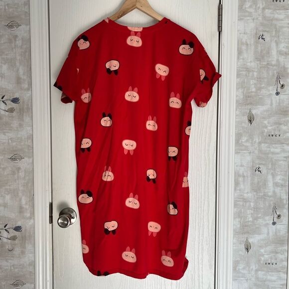 Bunny Print T-Shirt Dress - Picture 2 of 4